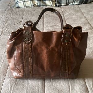 Large purse, real leather, FRYE